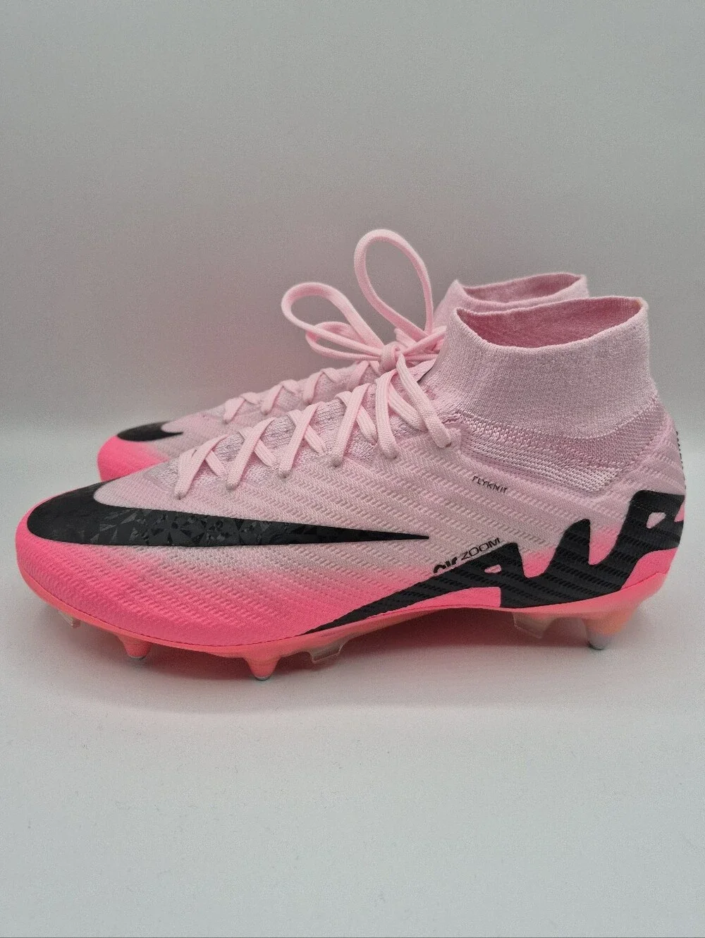 Nike Zoom Mercurial Superfly 9 Elite SG-Pro ACC Pink Mens Size 7.5 Womens 9 New